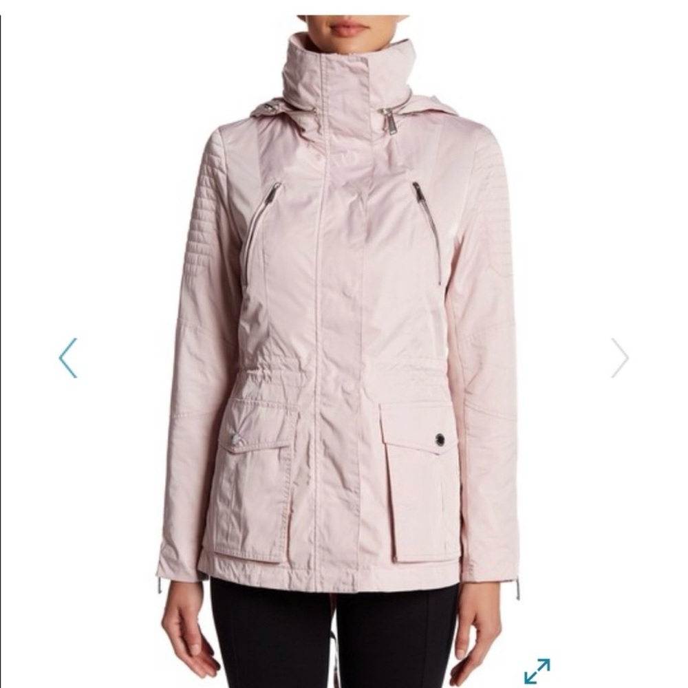 BCBGeneration light pink rain jacket
